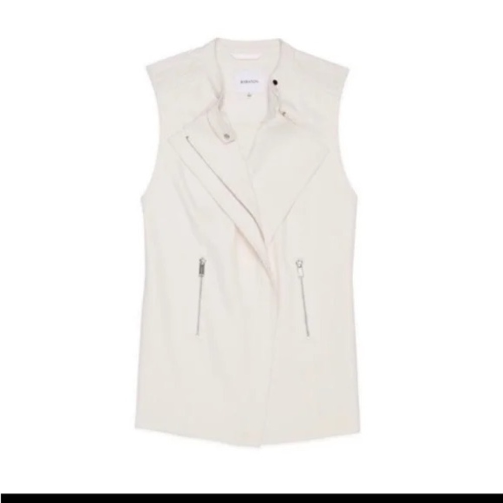 Aritzia Babaton Cream Redford Vest Size 2
